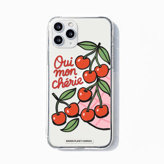 Oui Mon Cherie Clear Phone Case