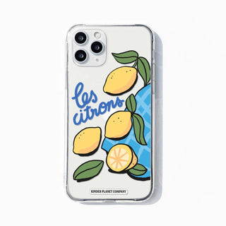 Les Citrons Clear Phone Case