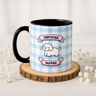 'Certified Yapper' Dog Mug