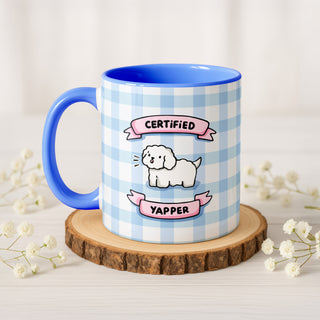 'Certified Yapper' Dog Mug