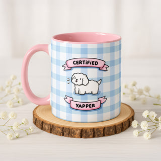 'Certified Yapper' Dog Mug