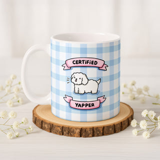 'Certified Yapper' Dog Mug