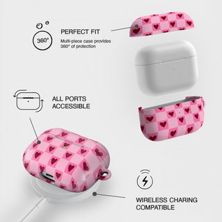Cherry Kiss AirPods Case