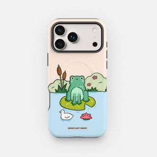 Sitting Pretty Frog Magsafe Tough Phone Case