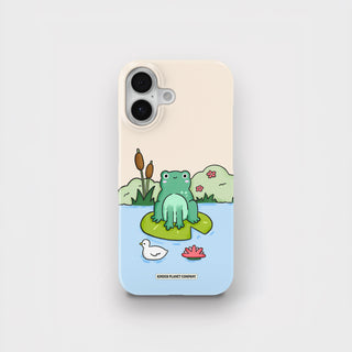 Sitting Pretty Frog Snap Phone Case