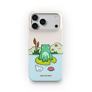 Sitting Pretty Frog Snap Phone Case