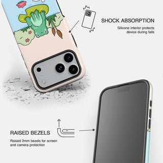 Sitting Pretty Frog Magsafe Tough Phone Case