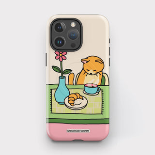 Coffee Cat Tough Magsafe Phone Case