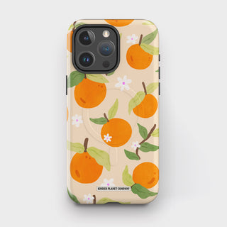 Cottagecore Orange Tough Magsafe Phone Case