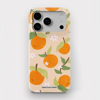 Cottagecore Orange Snap Phone Case