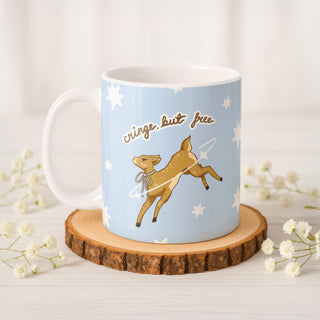 Cringe but free Deer Mug