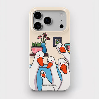 Curious Geese Snap Phone Case