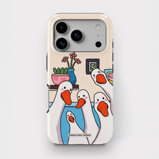 Curious Geese Tough Phone Case