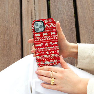 Dachshund Through The Snow Phone Case