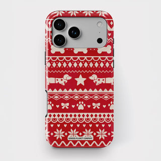 Dachshund Through The Snow Tough Phone Case