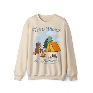 'Find Peace in Nature' Sweatshirt