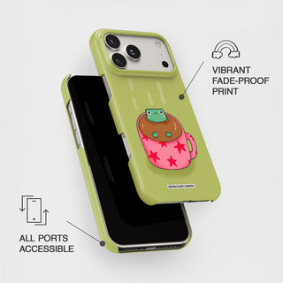 Coffee Frog Snap Phone Case