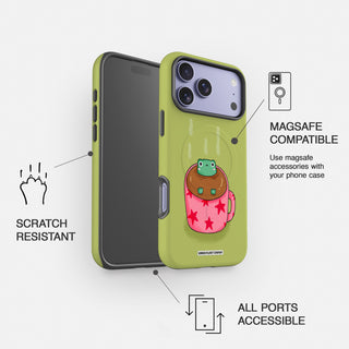 Coffee Frog Magsafe Tough Phone Case