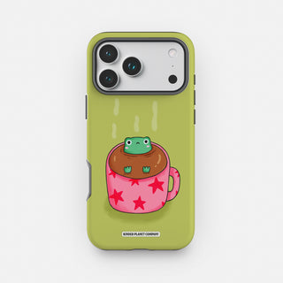 Coffee Frog Tough Phone Case