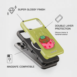 Coffee Frog Magsafe Tough Phone Case
