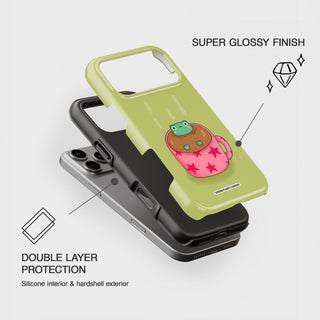 Coffee Frog Tough Phone Case