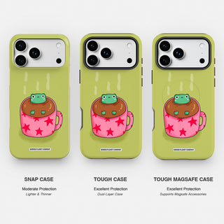 Coffee Frog Tough Phone Case