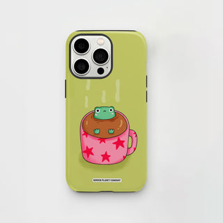 Coffee Frog Tough Phone Case