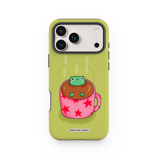 Coffee Frog Magsafe Tough Phone Case