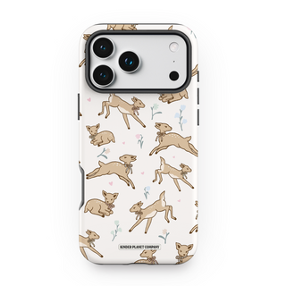 Frolicking Fawns Deer Tough Phone Case