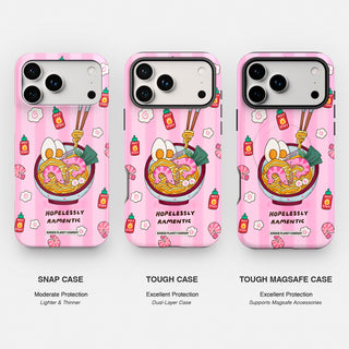 Hopelessly Ramentic - Pink Tough Phone Case