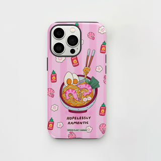 Hopelessly Ramentic - Pink Tough Phone Case
