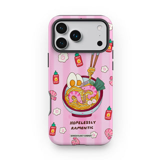 Hopelessly Ramentic - Pink Tough Phone Case
