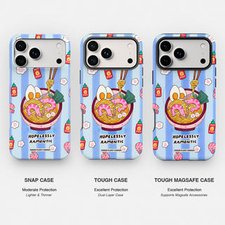 Hopelessly Ramentic - Blue Tough Phone Case