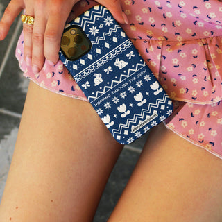Hopping Through The Snow Phone Case