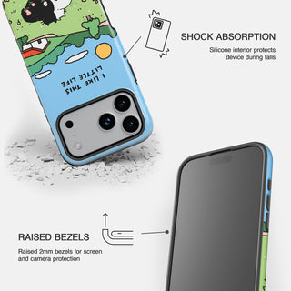 I Like This Little Life Cats Phone Case