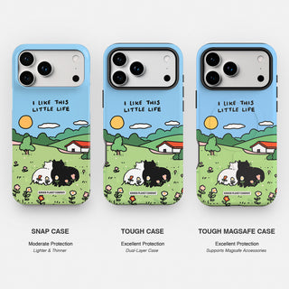 I Like This Little Life Cats Phone Case