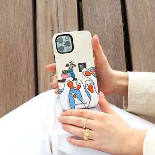 Curious Geese Phone Case
