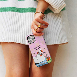 Omg B*tch No Way Goose Phone Case