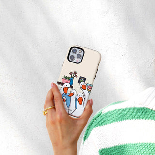 Curious Geese Phone Case