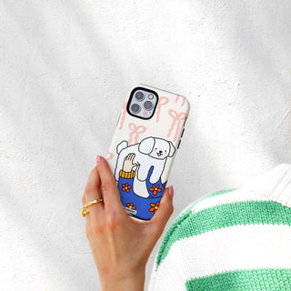 My Dog Bows Phone Case