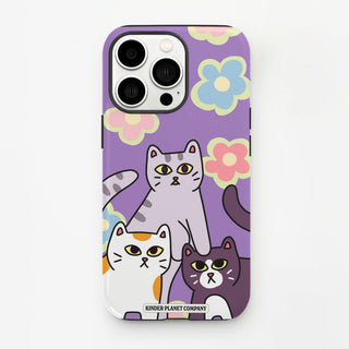 Three Little Cats Phone Case