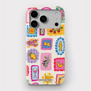 Italian Stamps Snap Phone Case
