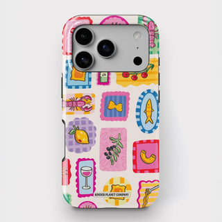Italian Stamps Tough Phone Case