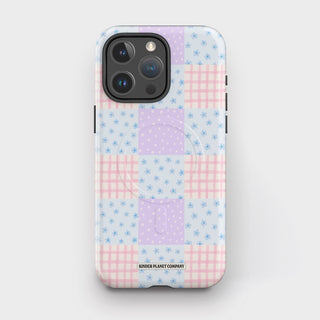 Kawaii Patchwork Quilt Tough Magsafe Phone Case