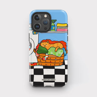 Laundry Cat Tough Magsafe Phone Case