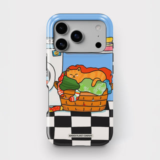 Laundry Cat Tough Phone Case