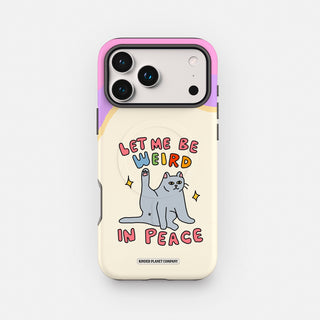 Weird in Peace Cat Tough Magsafe Case