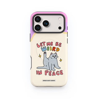 Weird in Peace Cat Tough Magsafe Case