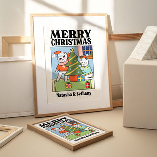 CUSTOM 'Merry Christmas' Print