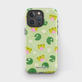 Lily Pad Frog Tough Magsafe Phone Case